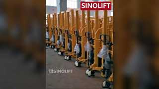 자세히 살펴보기: SINOLIFT SYC 수동 유압 스태커