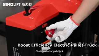 유지 관리가 필요 없는 대용량 배터리 데모를 갖춘 EPT15Q EPT20Q EPT30Q 전동 팔레트 트럭 보기