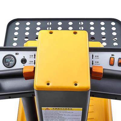 SINOLIFT Drivable Elevated Work Platform Propelled Warehouse Package Stand-on Electric Order Picker