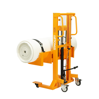 Sinolift China CR Manual Hydraulic Roll Lifter-1.5m Max Lift Height /600kg Capacity