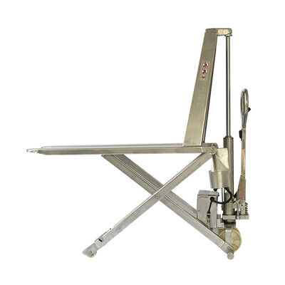 SINOLIFT EHLT15S-I Stainless Steel High Lift Hydraulic Pallet Truck | 304 Stainless Steel | 800mm Max Lift | Electric & Manual Mode | For Food, Chemical, Medical Industries