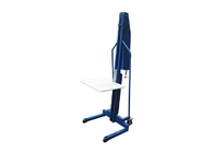 LS80 LS150 Lightweight Manual Winch Stacker With Adjustable Fork Capacity 200Kg